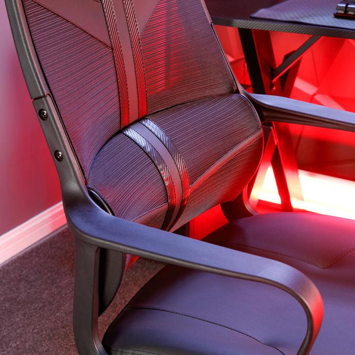 Actual product image X Rocker Chaise de jeu compacte Helix Noire