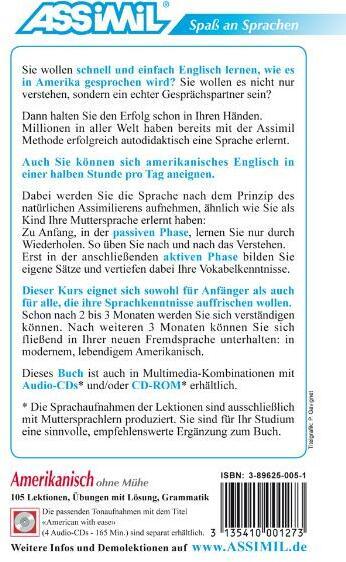 Energie-Label . Amerikanisch ohne Mühe. Lehrbuch (Deutsch, David Applefield, 1998)