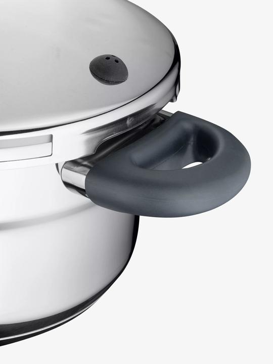 Produktbild WMF Schnellkochtopf 2tlg 4,5+3,0l Dampfkochtopf Perfect Plus Induktion Edelstahl 18/10 (22 cm, Dampfkochtopf)