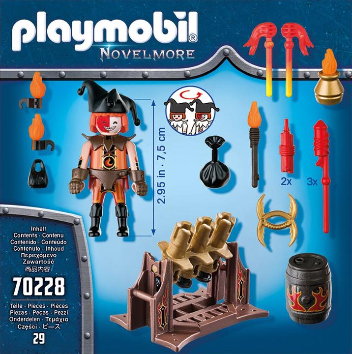 Produktbild Playmobil Feuerwerkskanonen und Feuermeister (70228)