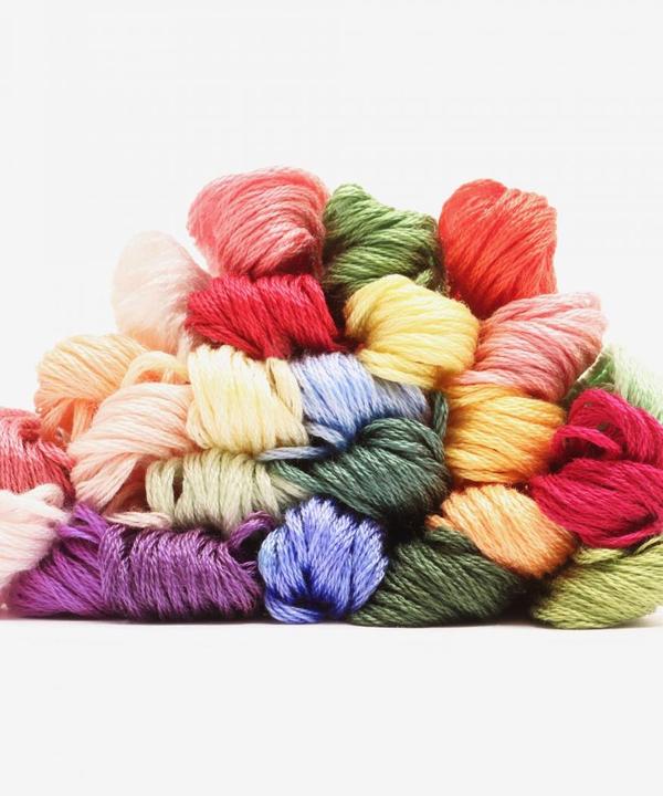 Produktbild DMC Stickgarn Set Flowers (96 m)