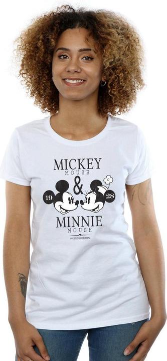 Image du produit Disney Womens/Ladies Mousecrush Mondays Mickey & Minnie Mouse T-shirt en coton (S)