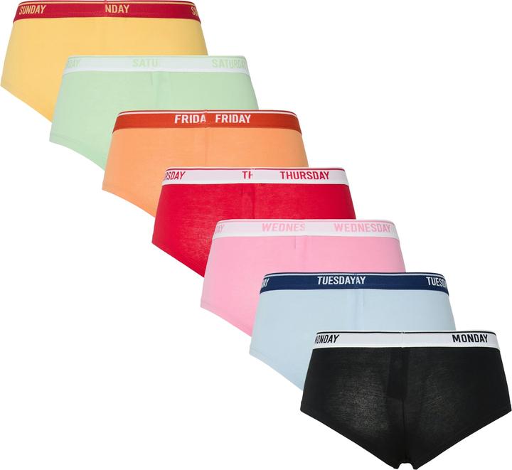 Produktbild Pieces PCLOGO LADY 7er-Pack Unterwäsche (XL, 7er Pack)