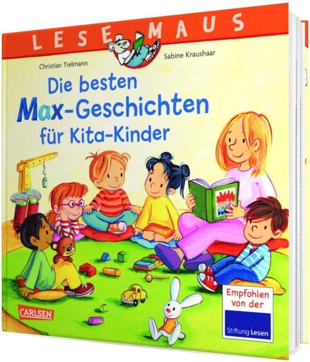 Immagine prodotto LESEMAUS Sonderbände: Die besten MAX-Geschichten für Kita-Kinder (Tedesco, Christian Tielmann, Sabine Kraushaar, 2023)