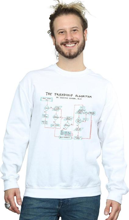 Produktbild Dam Friendship Algorithm Sweatshirt aus Baumwolle (4XL)