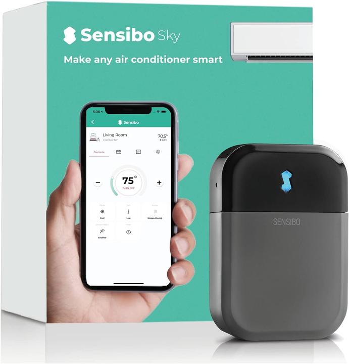 Actual product image Sensibo Sky air conditioner remote control, grey/black