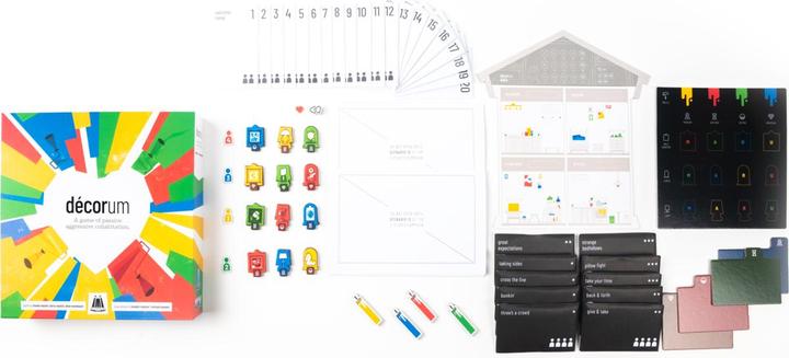 Actual product image Skellig Games SKED0031 - Decorum, board game, for 2-4 players, from 10 years (DE edition) (German)