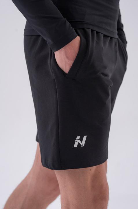 Immagine prodotto Nebbia Pantaloncini dalla vestibilità rilassata con tasche laterali 319 nero (M)