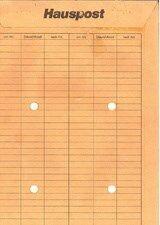 Actual product image Mailmedia Home mail envelope, brown, C4, ungummed with table print and 4 viewing holes (38104-7) (250 x)