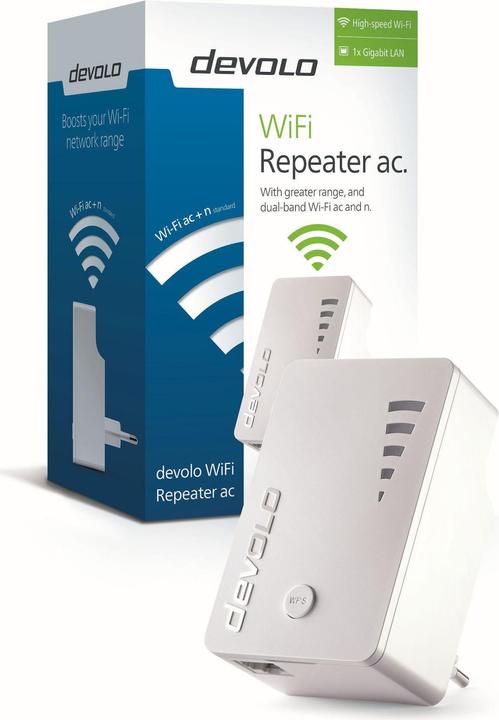 Image du produit Devolo Répéteur WiFi ac (866 Mbit/s, 300 Mbit/s)