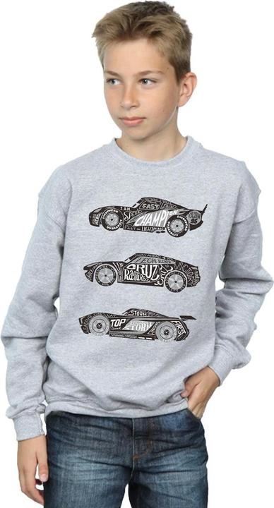 Image du produit Disney - Sweat CARS TEXT RACERS - Garçon (152, 158)