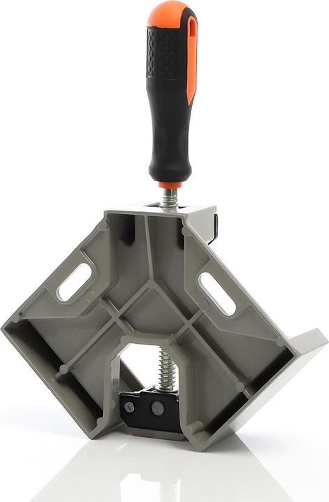 Actual product image XPOtool 90° Aluminium Angle Spanner Corner Clamps with Swing Jaw for Wood, Metal, etc. (70 mm)