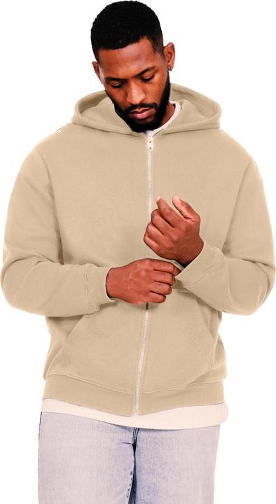 Actual product image Universal Textiles Mens Core Ringspun Cotton Full Zip Hoodie (XL)