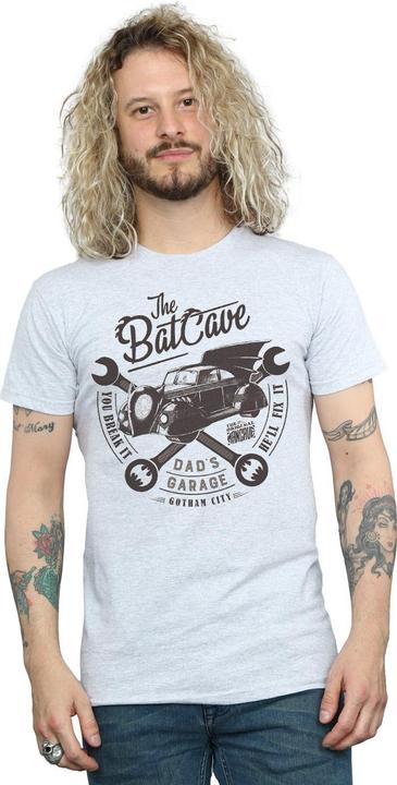 Actual product image Mens Batman Dad's Garage T-Shirt (XL)