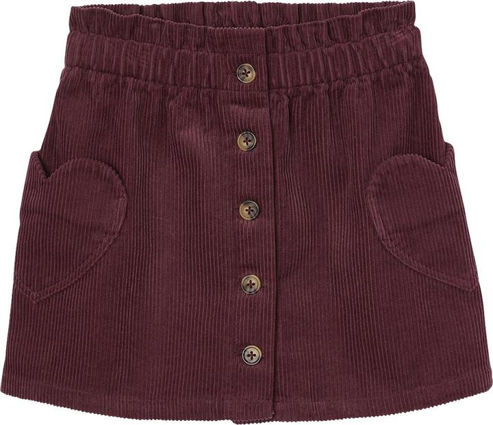 Produktbild Vertbaudet Mädchen Cordrock mit Herztaschen (140)