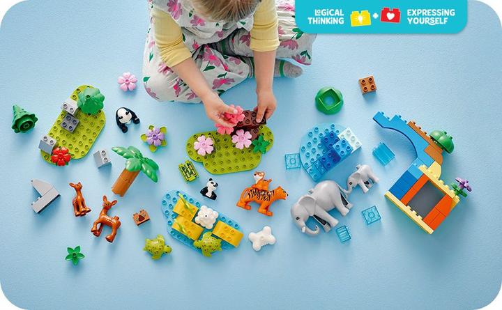 Actual product image LEGO Wildtier-Familien 3-in-1-Set (10446)