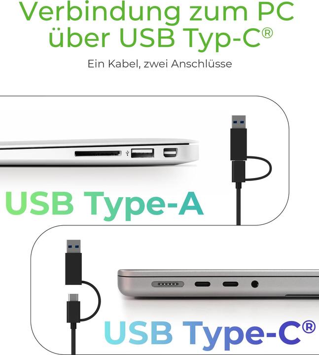 Produktbild Icy Box DockingStation für NVMe M.2 SSD & SATA Laufwerke IB-180MS-C31