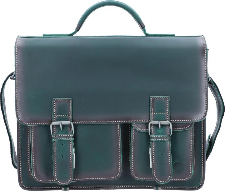 Greenburry Aktentasche Leder 39 cm