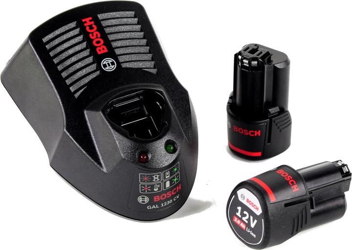 Image du produit Bosch Professional Bosch GSC 12 V-13 Cisaille à tôle sans fil L-Boxx ready + 2x batterie 3,0Ah + chargeur