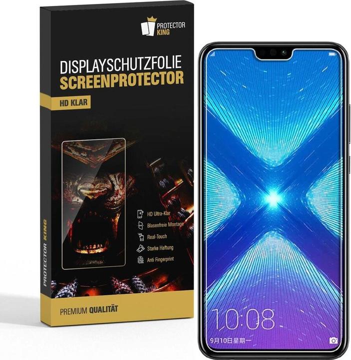 Produktbild Protectorking 4x Premium Displayschutzfolie 3D KLAR (4 Stück, Honor 8X)