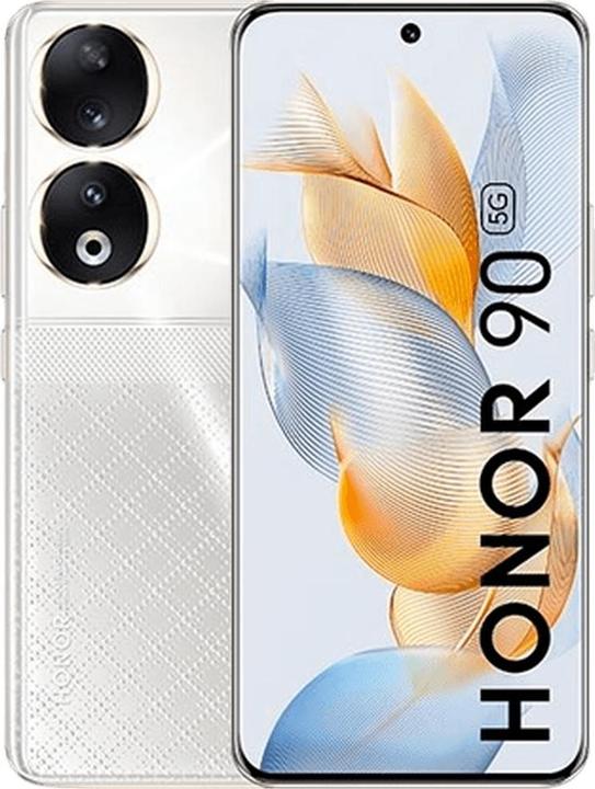 Honor 90 (512 GB, Silber, 6.70", SIM + eSIM, 200 Mpx, 5G)