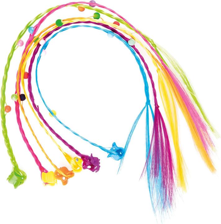 Toi-Toys Haarlocke Haarspange mit Herzen, 6tlg. (6 Stk.)