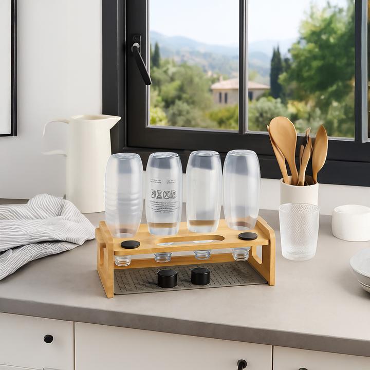 Actual product image Relaxdays Bottle rack