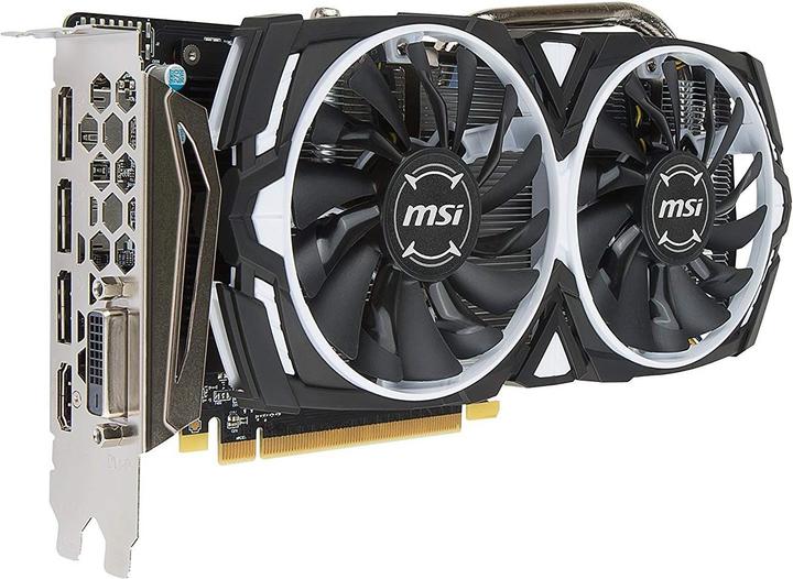 Actual product image MSI Radeon RX 570 ARMOR OC (4 GB)