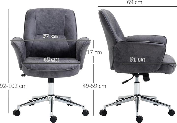 Produktbild Homcom Bürostuhl ergonomisch