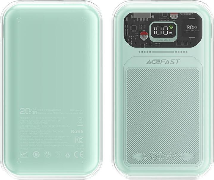 Actual product image Acefast M2 Sparkling series (20000 mAh, 30 W, 77 Wh)