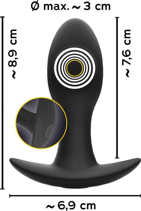 Produktbild Anos Butt plug with vibration