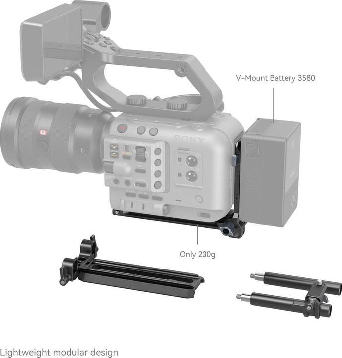 Actual product image SmallRig V-Mount battery mounting plate kit (Camera battery)