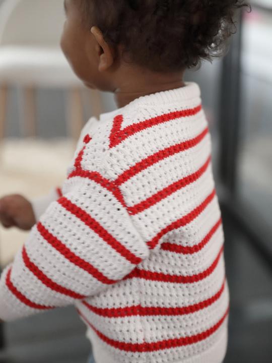 Actual product image Vertbaudet Baby Strickjacke mit Ajourmuster (68)