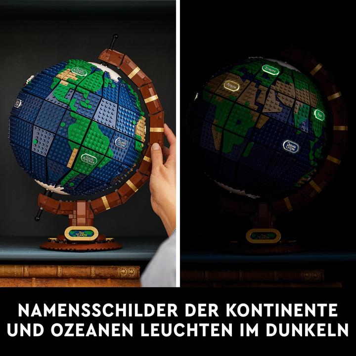 Produktbild LEGO Globus (21332, LEGO Ideas, LEGO Seltene Sets)