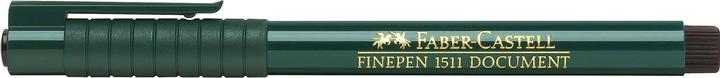 Actual product image Faber-Castell Fibre pen Finepen 1511 (Black, 1 x)
