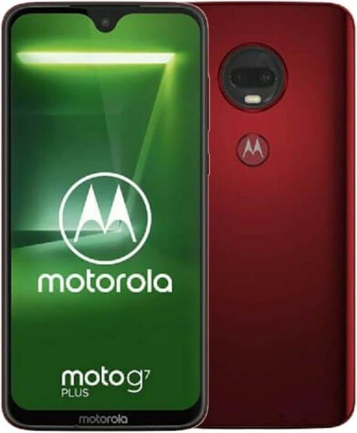 Motorola Moto G7 Plus (64 GB, Red, 6.20", Dual SIM + SD, 16 Mpx, 4G)