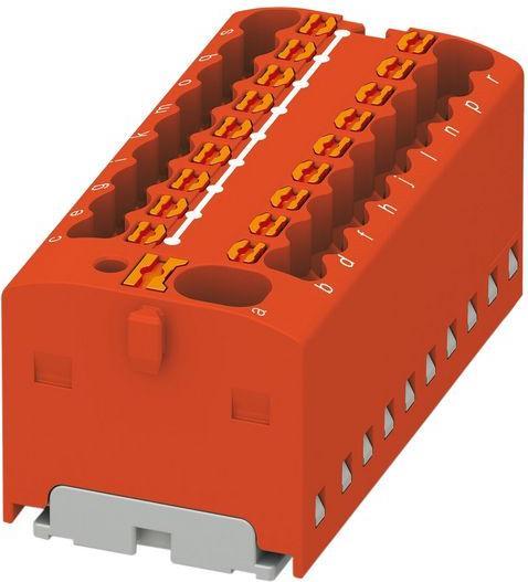 Image du produit Phoenix Contact Bloc de distribution PTFIX 4/18X1.5 RD
