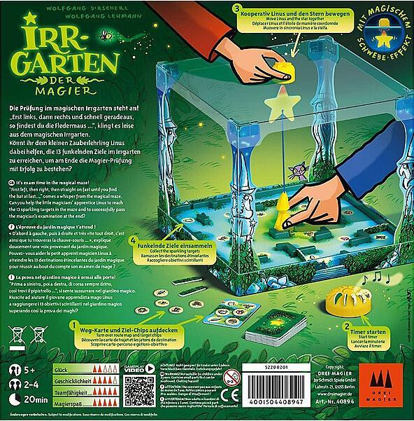 Actual product image Schmidt Spiele Maze of the Magicians (Multilingual)