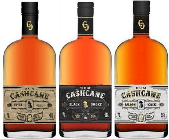 Image du produit Cashcane BLACK SMOKE Rhum 70 cl / 45 % Caraïbes (1 x 70 cl)
