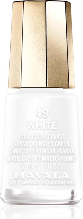 Actual product image Mavala Mini Colour's nail polish (White, Colour paint)