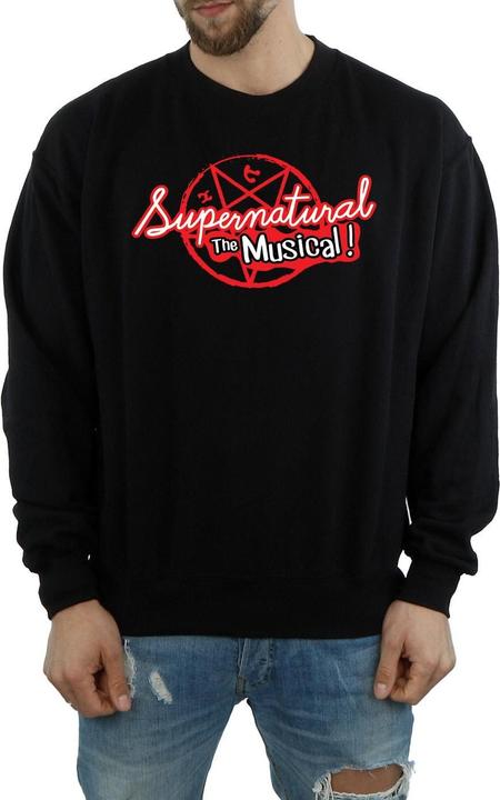 Actual product image Supernatural Mens The Musical Sweatshirt (S)