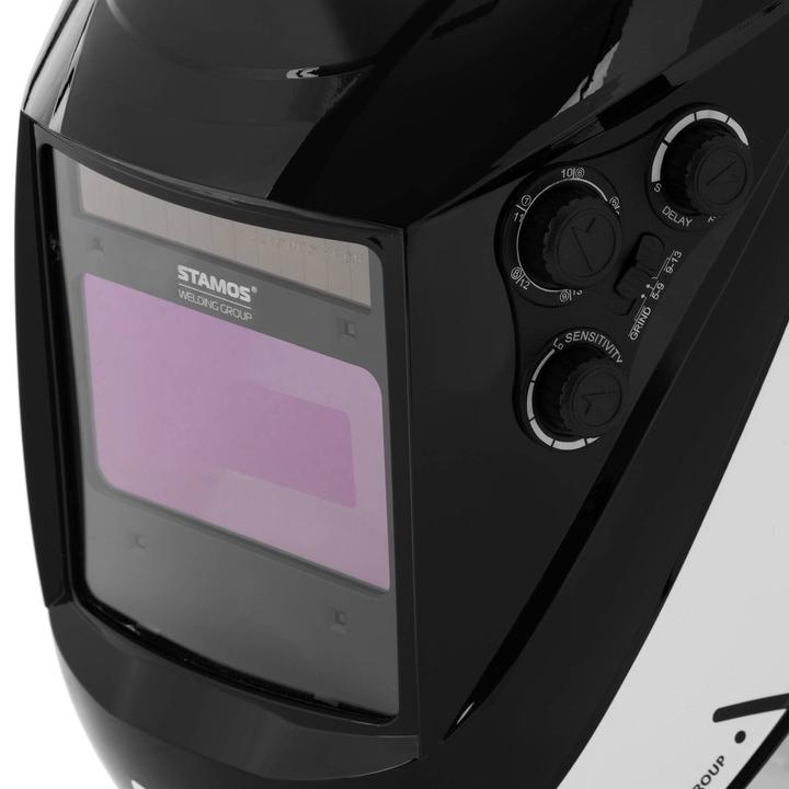 Produktbild Stamos Schweisshelm X-BASIC automatischer Schweisshelm Schweisserhelm farbiges Sichtfeld