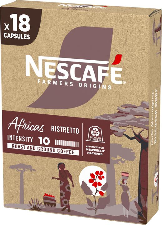 Actual product image Nescafé Farmers Origins Africas (18 x Port.)