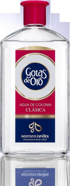 Actual product image Instituto Español GOTAS DE ORO clásica agua de colonia 600 ml (Eau de cologne, 600 ml)