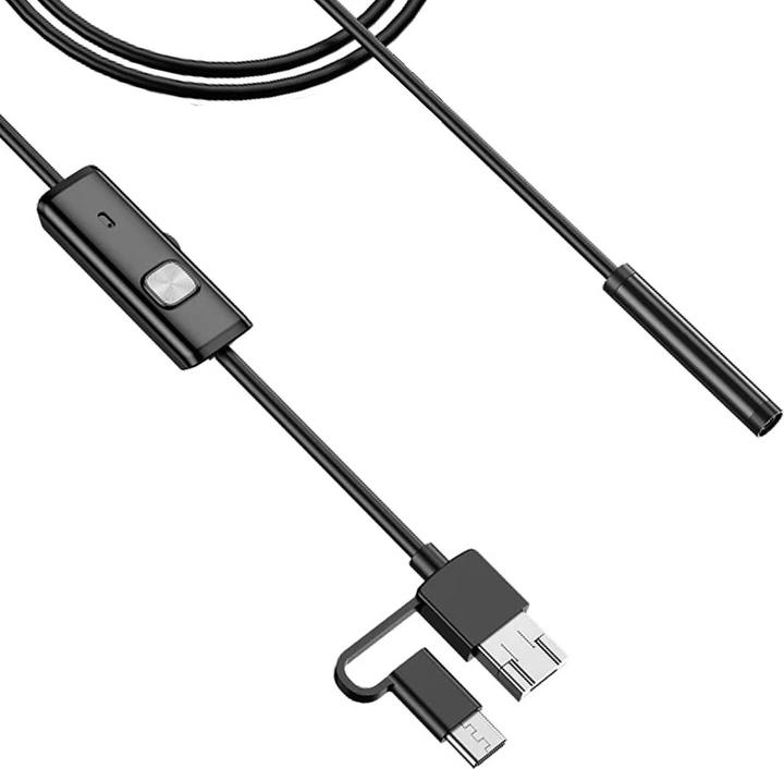 Actual product image Avizar Endoscope Camera USB-C, Micro-USB, USB Connectors