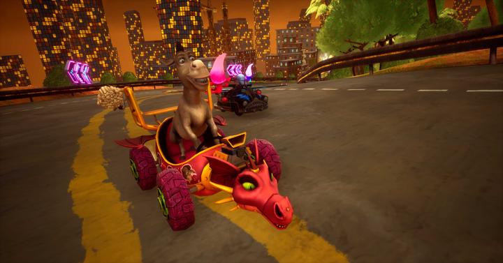Actual product image GameMill Entertainment Dreamworks All-Star Kart Racing (Switch, Switch Lite, Switch OLED, DE)