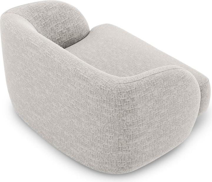 Image du produit Micadoni Bouclé Chaise Longue Gauche, "Miley", 2 Places, 156x90x70Fabriqué en Europe (Chaise longue)