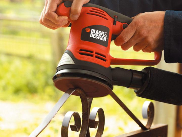 Image du produit Black & Decker Ponceuse orbitale aléatoire KA191EK (Ponceuse excentrique, 480 W)