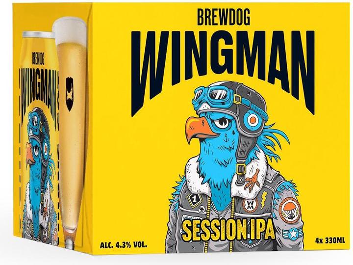 Produktbild BrewDog Wingman (4 x 33 cl)