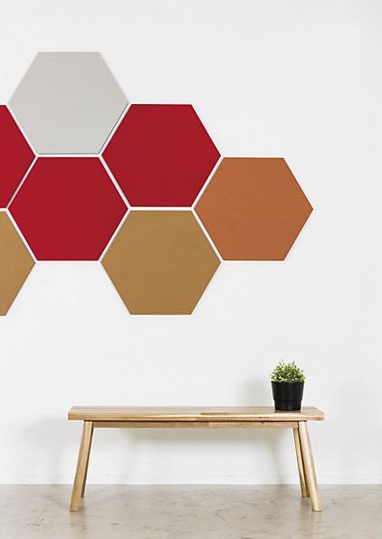 Image du produit Chameleon Tableau d'affichage hexagonal (Tableau d'affichage)
